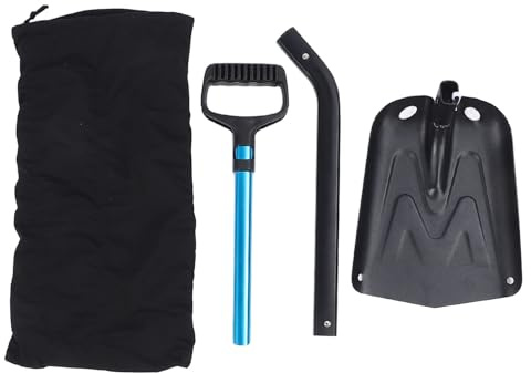 Pala Cuadrada Telescópica de Aluminio, Cabezal Ancho y Desmontable, Ligera y Portátil - Alta Eficiencia, Mango Ajustable, Ideal para Jardinería y Actividades al Aire