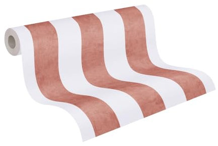 A.S. Création The BOS 388263 Papier peint non tissé métallisé Rose doré 10,05 m x 0,53 m Fabriqué en Allemagne