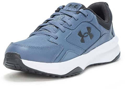 Under Armour Herren Men's UA Charged Edge Training Shoes Sneakers, Downpour Grau/Schwarz/Schwarz, 45.5 EU