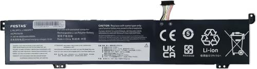 FESTAS 45Wh L19M3PF7 L19D3PF4 Batteria Compatibile con Lenovo Ideapad Creator 5-15IMH05 per Gaming 3-15ARH05 3i Series L19L3PF3 L19M3PD9 5B10W89836 5B10W89841 5B1 0W8988 43 5B10X88614 5B10Z19319