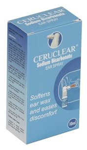 Ceruclear Sodium Bicarbonate Ear Spray for Wax Removal Sodium Bicarbonate Ear Cleaner for Blocked Ears and Wax Removal Ear Spray 10ml Softens Ear Wax and Eases Discomfert (1)