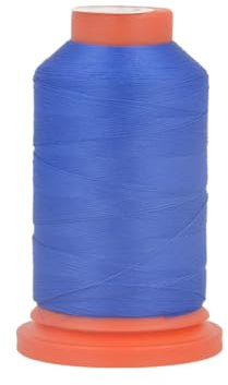 MDC Bobine Fil Mousse Polyester 1000m fabriqué en France pour surjeteuse Bleu foncé