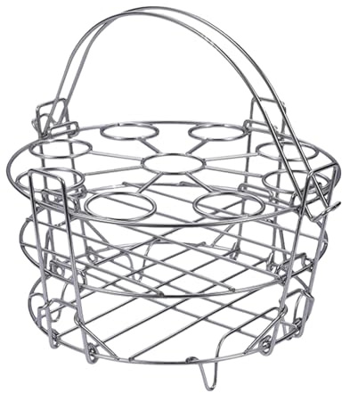 Parrilla De Cocción Al Vapor Con Asas - Parrilla Para Cocción Al Vapor De Capas | Parrilla De Cocina Al Vapor Pequeña Olla | Inserto De Cocción Al Vapor Para Olla | Rejilla Para Cocción A Va