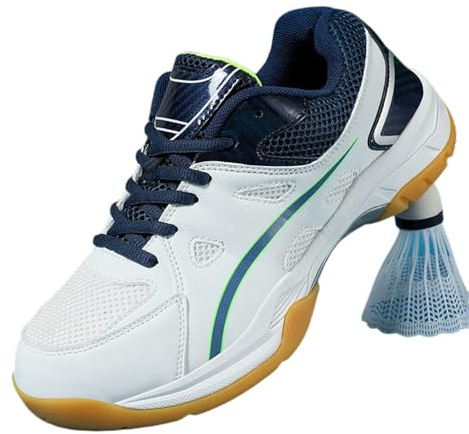 Hixingo Paaren Badmintonschuhe rutschfest Männer Tennisschuhe Herren, Squashschuhe Hallen- & Fitnessschuhe Eva Gepolsterte Sohle Sneakers Atmungsaktiv Herren Turnschuhe