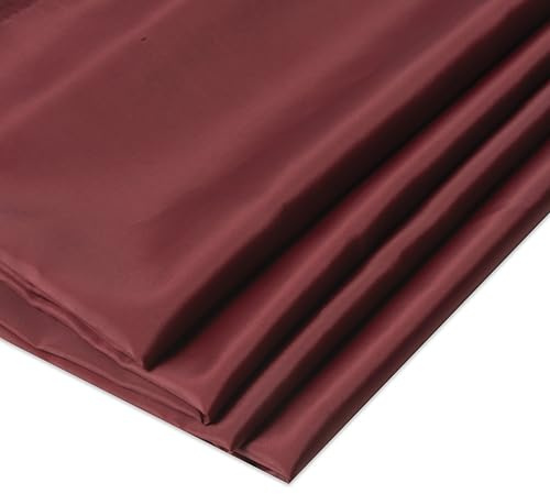 IPEA Tessuto Fodera Bordeaux - 200 cm x 150 cm - Made in Italy - Tessuto al Metro per Cucito, Abbigliamento, Fodere, Giacche, Pantaloni, Gonne, Arredamento, Cuscini - Stoffa per Cucire e Foderare