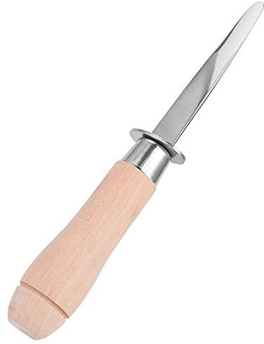 Dioche Oyster KniStainless Steel Oyster Knife with Long Handle - Labor-Saving Seafood Shucking Tool for Oysters and Shellfish - Durable & Comfortable Design, 20.5cm
