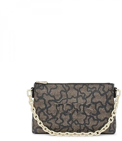 TOUS Clutch Negro, Para Mujer, Medidas 16 x 26 x 7 cm, Colección Kaos Icon