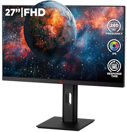 Konix Gaming-Monitor Orion 27“ PC, PS5, Switch 2, Xbox - Full HD-Auflösung 1.080 px - 280 Hz - 1 ms - FreeSync - HDMI 2.0 - DisplayPort - IPS-Panel