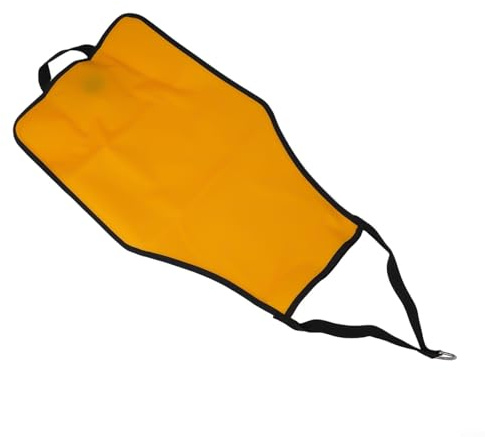 Yuanpgky Scuba Salvage - Bolsa de elevación de 30 libras - Equipo de buceo subacuático de nailon con válvula de descarga para levantar objetos pesados, diseño trapezoidal, color amarillo