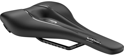 SQlab Sattel 612 ERGOWAVE Active 2.2, ergonomischer Rennradsattel in schwarz, 14 cm