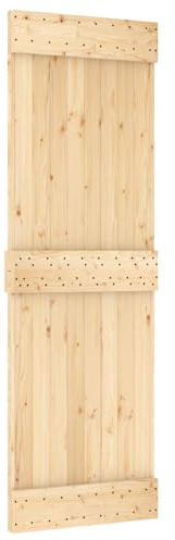 vidaXL Puerta NARVIK 70 x 210 cm Natural