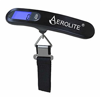 Aerolite Portable Digital Weighing Scales for Suitcases Bags Luggage Travel – 50kg/100lbs