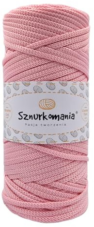 Cordoncino in poliestere 5 mm 100 m, molti colori, cordoncino piatto in poliestere, cordoncino macramè da 5 mm, filo macramè, filo di poliestere, cordoncino lucido,