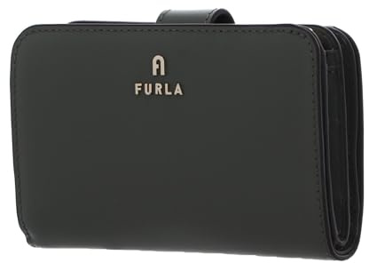 Furla Leder Geldbörse Camelia Compact Wallet Cactus olivgrün
