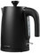 Salter Kuro Electric 1.7L Kettle - 3000W Rapid Boil, Flip-Top Lid, Anti-Limescale, Auto Shut-Off, Boil-Dry Sensor, 360° Swivel Base, Easy View Water Window, Matte Black Finish, Strix Controller