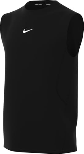 Nike Jungen Sweatshirt Pro Sl Top, Black/White, FV2419-010, M