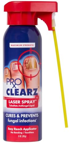 ProClearz Laser Spray Antifungal Treatment, 3 oz, A Touch-Free Design To Help Prevent Fungal Infections