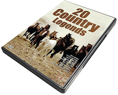 20 Country Legends [DVD] By Quantum Leap Includes a Quantum Leap Printed Disc Cleaning Cloth
