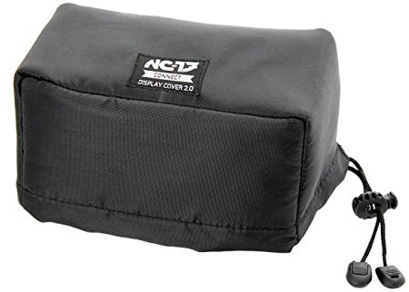 NC-17 Connect Schutzhülle für E-Bike Display | Display Cover 2.0 | wasserfest | Bosch Nyon, Intuvia, Yamaha, Brose, Shimano usw. | Nylon und Neopren | Schwarz | One Size | 4075