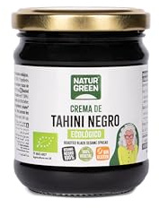 NaturGreen Tahín Puré Sésamo Negro Bio 180g