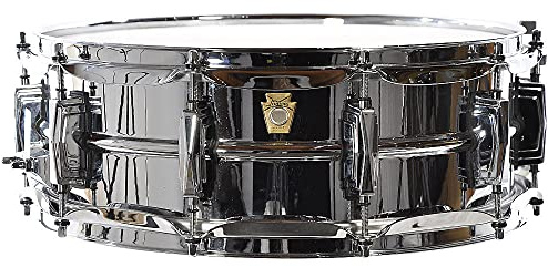 Ludwig LB400B Chrome-Over-Brass Snare Drum - 5 x 14-inch