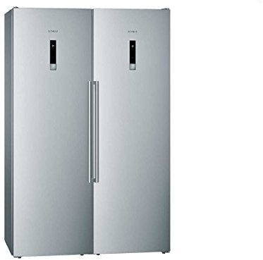 Siemens KA99NBI30 Side-by-Side, 186 cm de hauteur, 346 kWh par an, réfrigérateur de 346 litres et partie congélateur de 237 l, la boîte hydroFresh avec régulation de l'humidité garde les fruits et