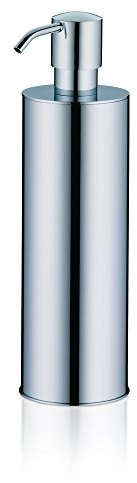 kela 20593 Wand-Seifenspender Luva 400 ml aus Messing verchromt mit Messingpumpe
