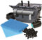 Newa Pratico Advance Kit Filtro per Laghetto Stagno Completo di Pompa Lampada UVC e Tubazioni (PRT ADV 10.000 - Pompa 3.000 Litri/Ora UVC 24 Watt)