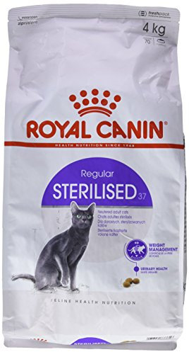 Royal Canin Sterilised | 4 kg | Alleinfuttermittel für erwachsene kastrierte Katzen | Unterstützung der Harnwegsgesundheit & des Gewichtsmanagements | Angepasster Proteingehalt