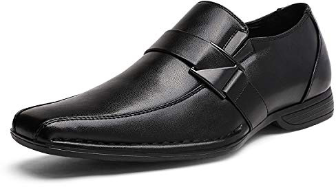 Bruno Marc herr business mokassins halvskor loafer skor tofflor, - 3 svart - 41.5 EU