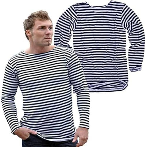Mil-Tec Russ Marine Pullover Gestreift XL