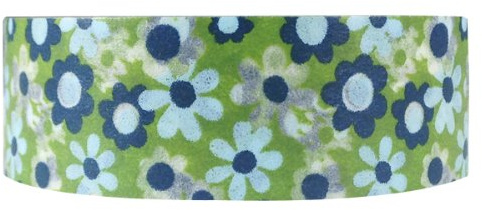 Wrapables Floral & Nature Japanese Washi Masking Tape - Dancing Daisies