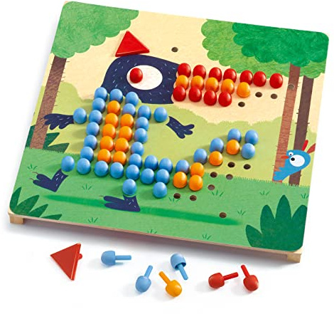 DJECO - Action-Spiele und ReflexeLernspieleDJECOEducatives Mosáico Rigolo, Mehrfarbig (15)