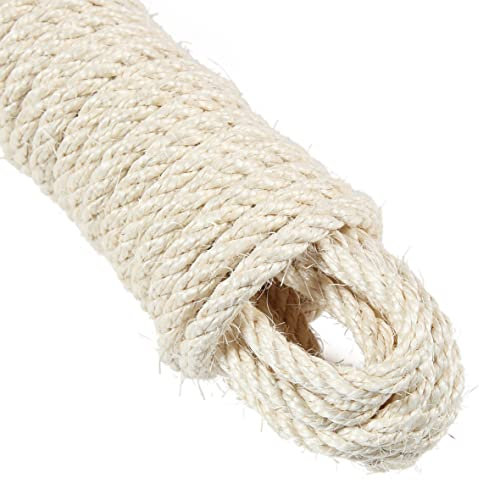 La Cordeline Corde Sisal Naturel Ø 6 mm x 20 m - La Cordeline