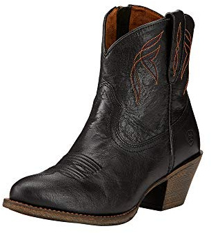 ARIRC Womens Darlin Western Boot Old Black 9