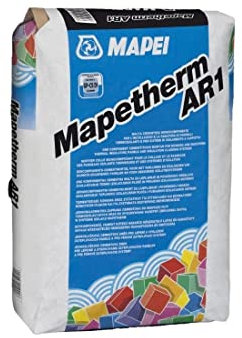 Malta cementizia a grana grossa 25kg Mapetherm AR1 GG Mapei - Colore: GRIGIO