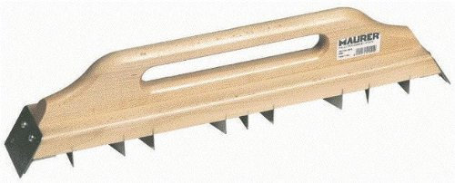 Pialla per Gesso 470x70 mm Manico in Legno di Faggio Maurer 470x70 mm.