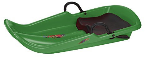 Plastkon Kinder Schlittenbob Bobsleds Cyclone, grün, One Size