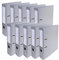 Exacompta 53740E 10er Pack Premium PVC-Ordner Prem´Touch. 7 cm breit DIN A4 Ringordner Aktenordner Briefordner Büroordner Plastikordner Schlitzordner grau