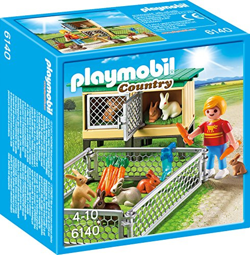 PLAYMOBIL 6140 Hasenstall mit Freigehege