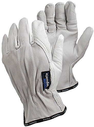 Ejendals Lederhandschuh Tegera 640, Größe 11, 1 Stück, weiß, 640-11