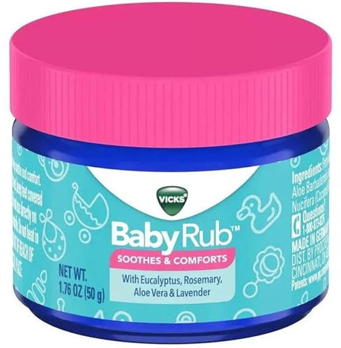 Vicks BabyRub Soothing Ointment 1.76 oz (50 g) by Vicks