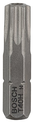 Bosch Professional bit extra hård för säkerhets-Torx-skruvar (T40H, 2 stycken)