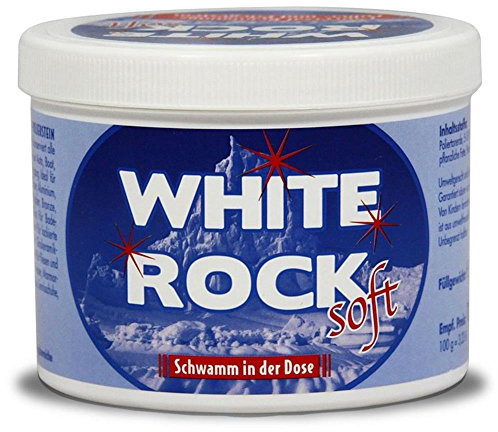 2 x White Rock Weisser Stein Polierstein Reiniger 400 Gramm Reinigungspaste