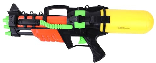 BLUE SKY - Pistola ad acqua - Gioco all'aperto - 048153 - Multicolore - Plastica - 47 cm - Giocattolo per bambini - Gioco da spiaggia - Piscina - Annaffiare - A partire dai 3 anni