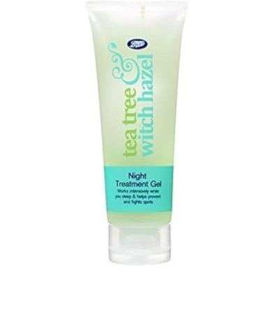 Boots Tea Tree & Witch Hazel Night Treatment Gel 75ml
