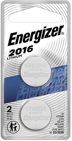 Envirofit Energizer Lithium Coin Watch/Electronic Battery 2016, 2 Count