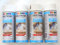 Lot 4 peinture Blanc brillant en Aérosol 4x400 ml Bois,Métal,Plastiques,Alu ,autres