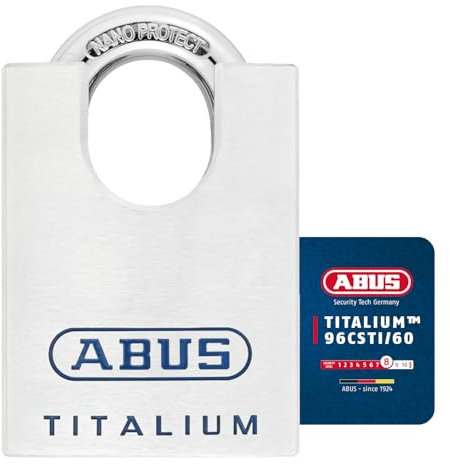 ABUS 70262 - Candado titalium (M, innovador)