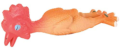 Trixie Poulet Jouet Robuste couineur pour Chien en Latex – 15 cm